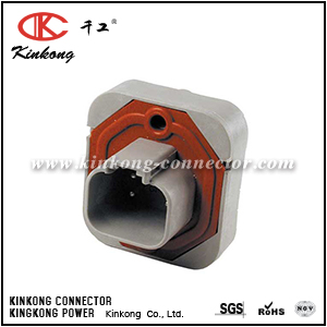 DT13-4P 4 pin male waterproof housing automotive wiring connector